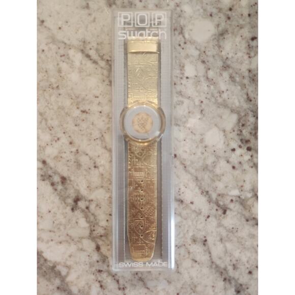 Vintage Swatch Pop watch "GUINEVERE" PWK169 new old stock 1992 collection! - Picture 7 of 8